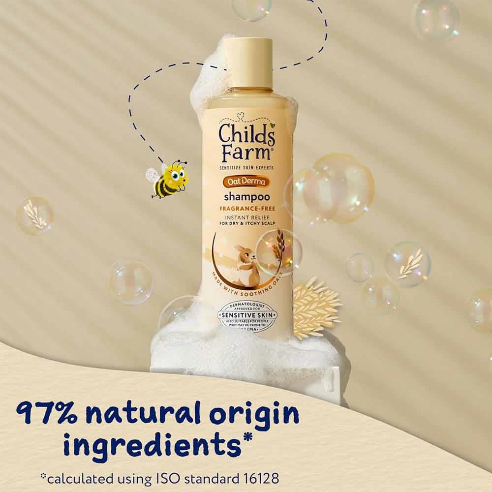 Childs Farm OatDerma Fragrance Free Shampoo 250ml