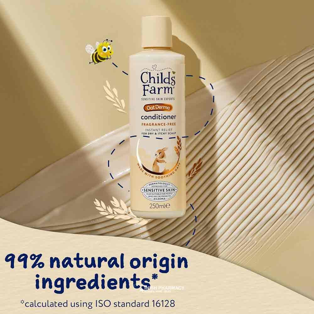 Childs Farm Oatderma Fragrance Free Conditioner 250ml