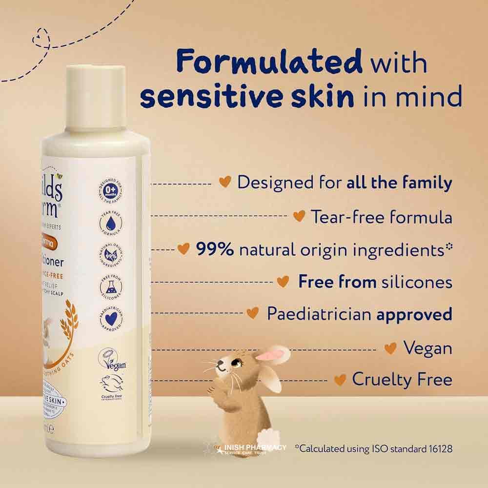 Childs Farm Oatderma Fragrance Free Conditioner 250ml