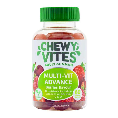 Chewy Vites Adult Multi-Vit Advance 60 Gummies – key nutrients to support a healthy immune system