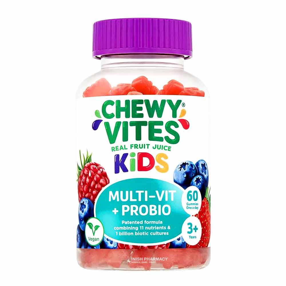 Chewy Vites Kids Multi-Vit + Probio 60 Gummies