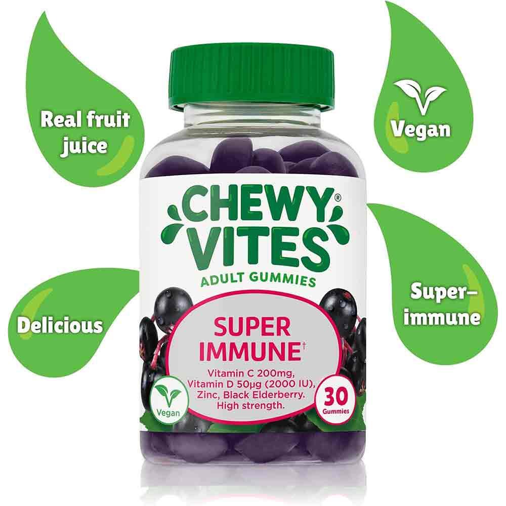 Chewy Vites Super Immune Adult Gummies 60 Gummies