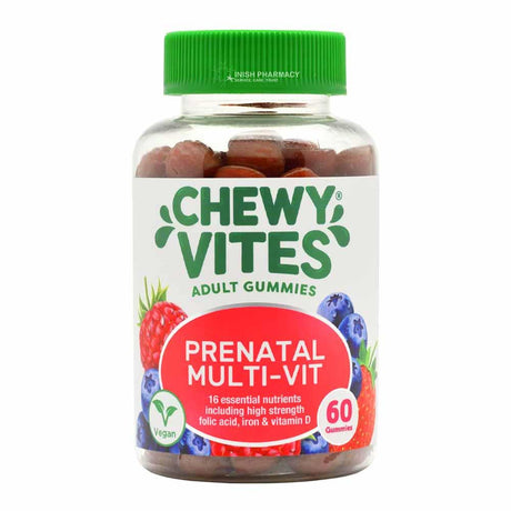 Chewy Vites Prenatal Multi-Vitamin 60 Gummies – for everyday women's health and wellbeing