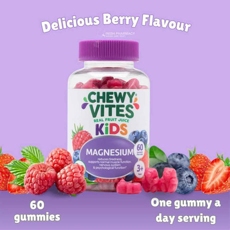 Chewy Vites Kids Magnesium 60 Gummies