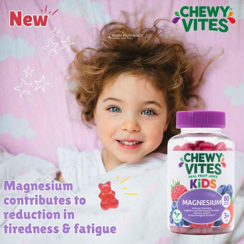 Chewy Vites Kids Magnesium 60 Gummies