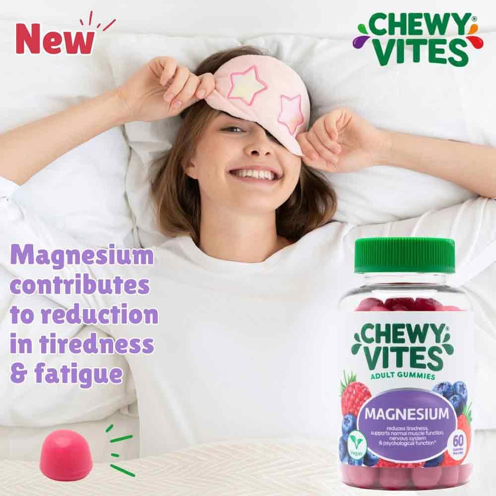 Chewy Vites Adult Magnesium 60 Gummies