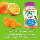 Chewy Vites Kids Brain Support Omega-3 DHA 60 Gummies