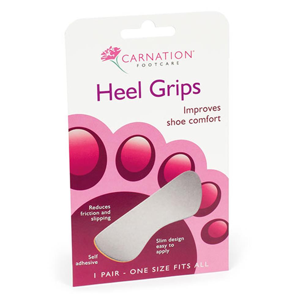 Carnation Heel Grips 1 Pair