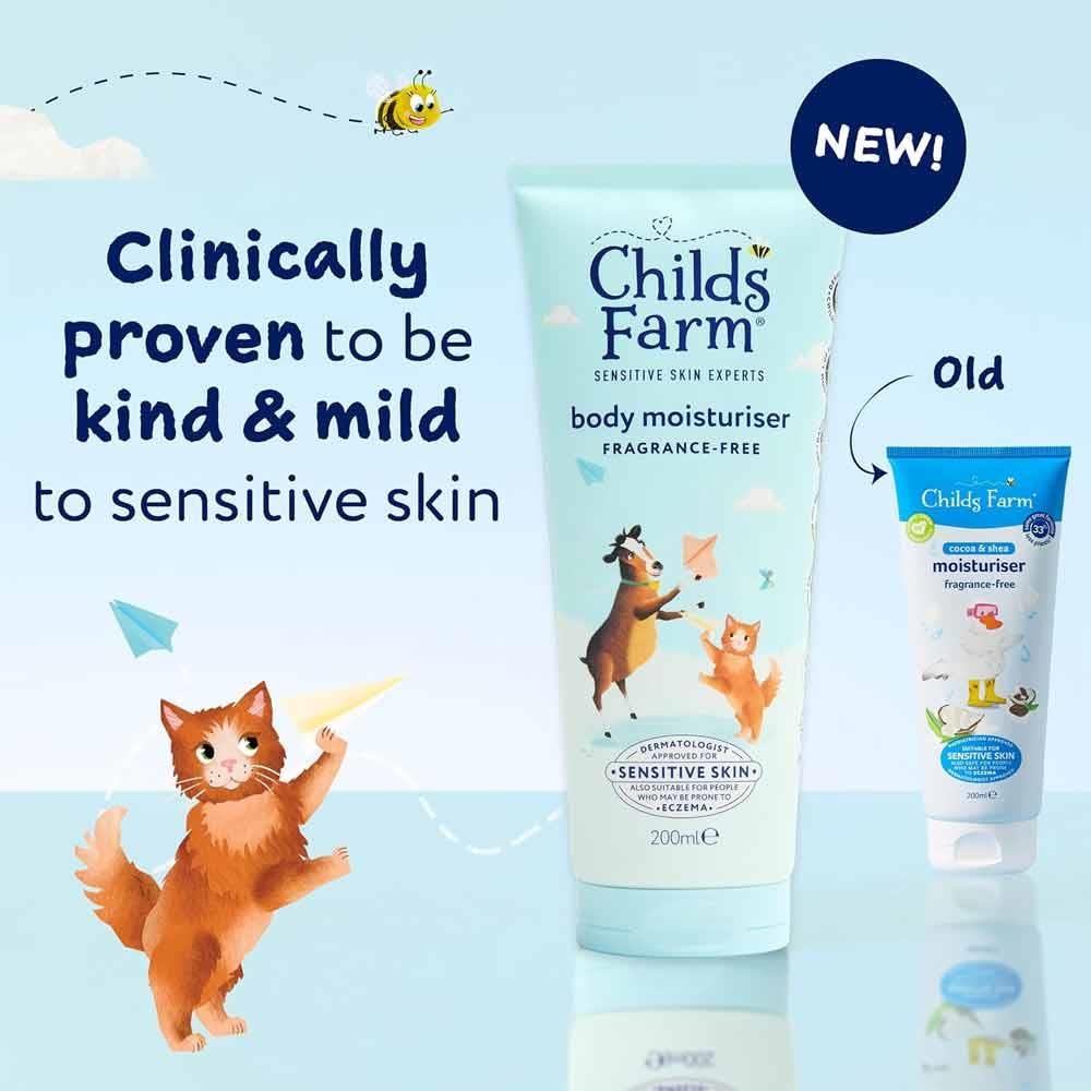 Childs Farm Fragrance Free Moisturiser 200ml
