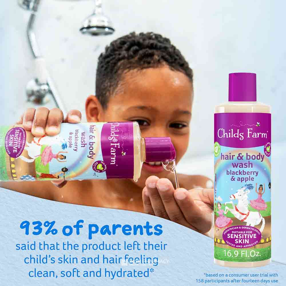 Childs Farm Hair & Body Wash Blackberry & Apple 250ml