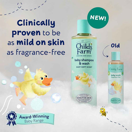 Childs Farm Baby Shampoo & Wash Soft Scent 250ml