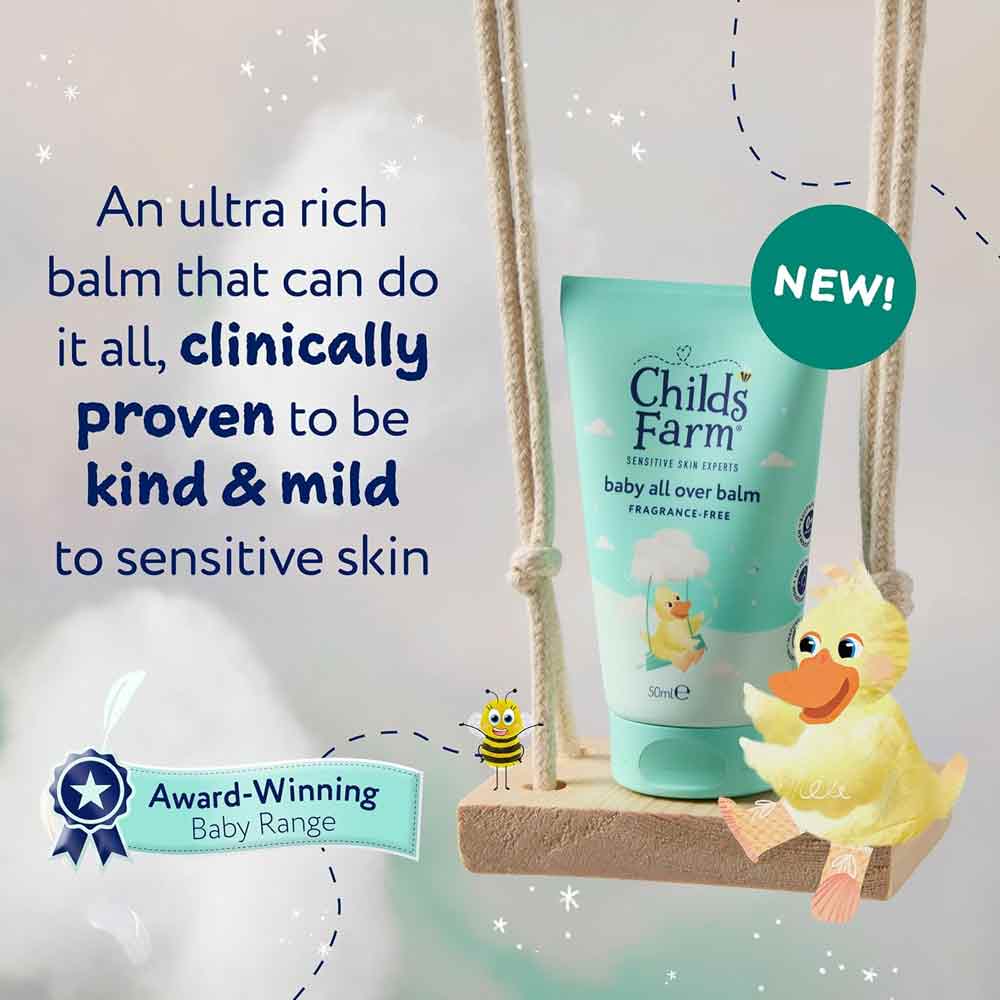 Childs Farm Baby All Over Balm Fragrance Free 50ml