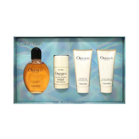 Calvin Klein Mens Obsession 4  Piece Giftset