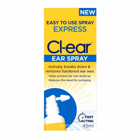 Cl-ear Express Ear Spray 45ml – gently clears and soothes ear discomfort