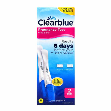 Clearblue Digital Ultra Early Pregnancy Test Kit - 2 Tests – a sensitive, reliable home pregnancy test