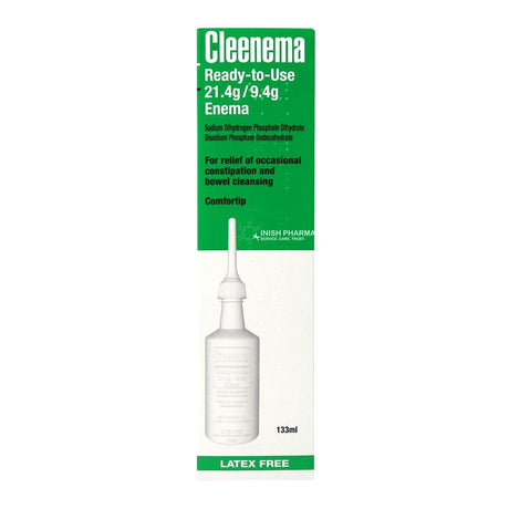 Cleenema Phosphate Enema For Constipation Or Bowel Cleansing – provides gentle, effective constipation relief