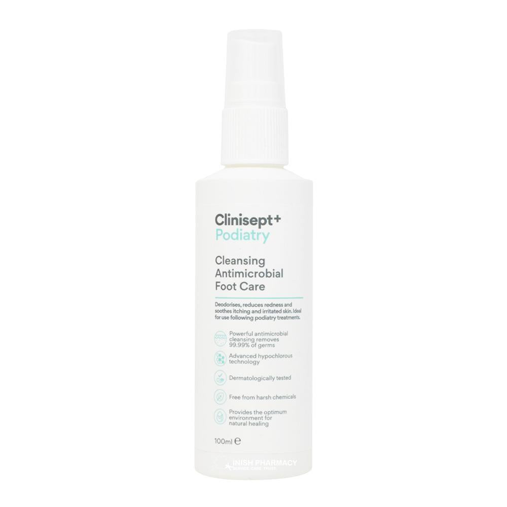 Clinisept+ Podiatry Cleansing Antimicrobial Foot Care 100ml