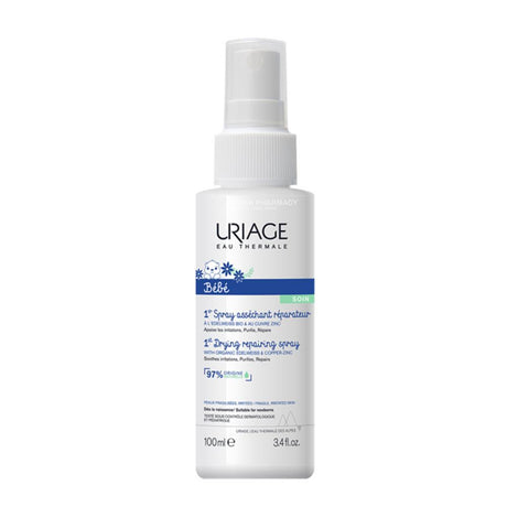 Uriage Baby 1st Drying Repairing Spray 100ml – a gentle, skin-safe essential for baby care