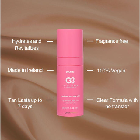 Cocoa Brown Sunshine Serum Face - Dark