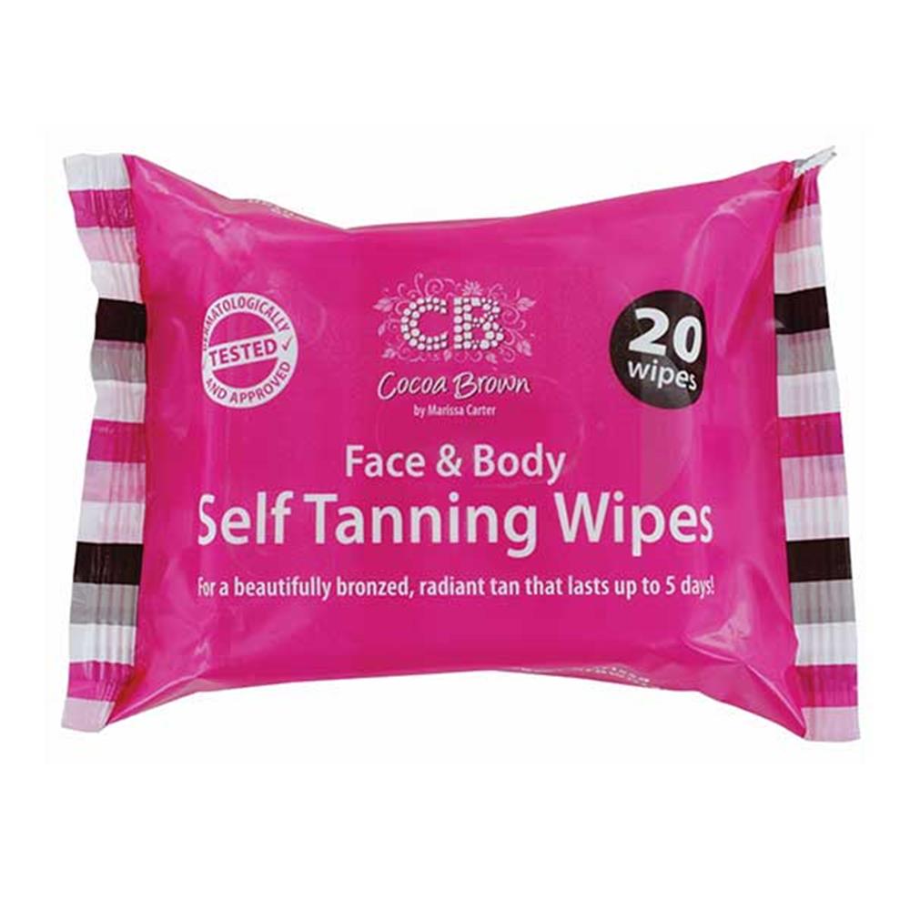 Cocoa Brown Self Tanning Wipes