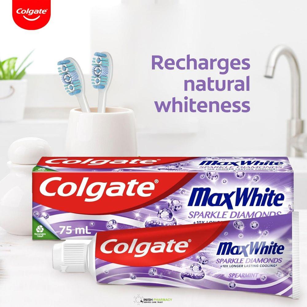 Colgate Max White Sparkle Diamonds Toothpaste 75ml