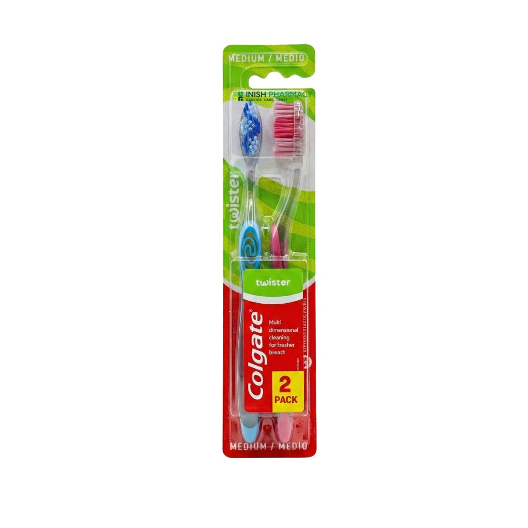Colgate Twister Toothbrushes 2 Pack