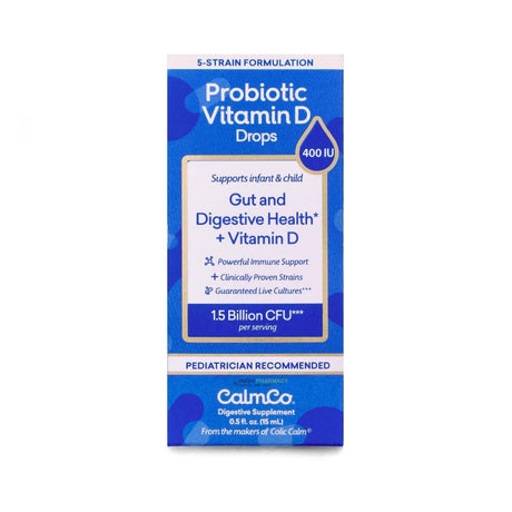 CalmCo Infant Probiotic Drops With Vitamin D 15ml – a trusted essential for mother and baby care