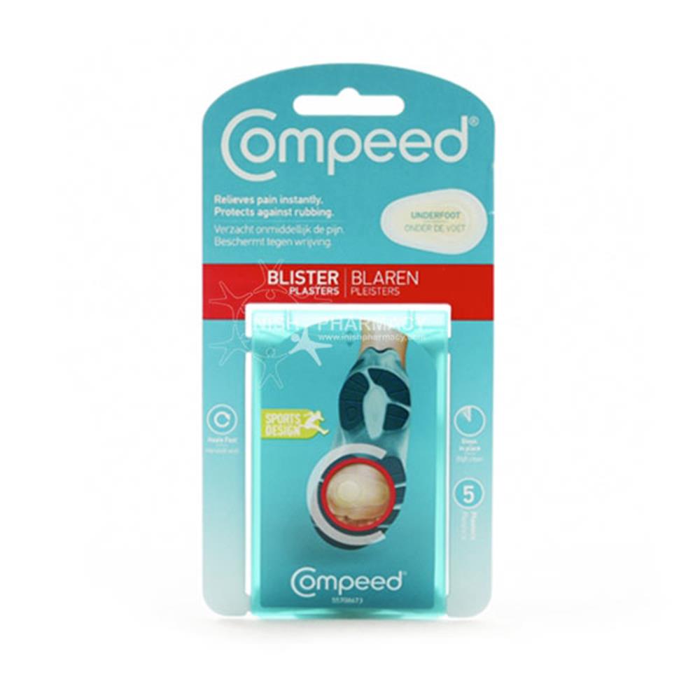 Compeed Sports Underfoot Blister Plasters 5 Pack