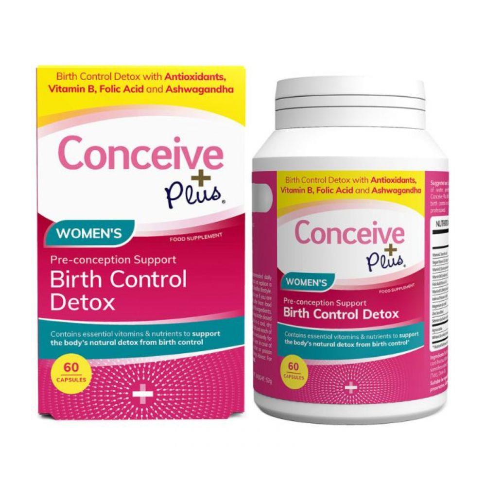 Conceive Plus Women's Birth Control Detox 60 Capsules