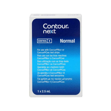 Contour Next Control Solution 2.5ml – for accurate blood glucose monitoring