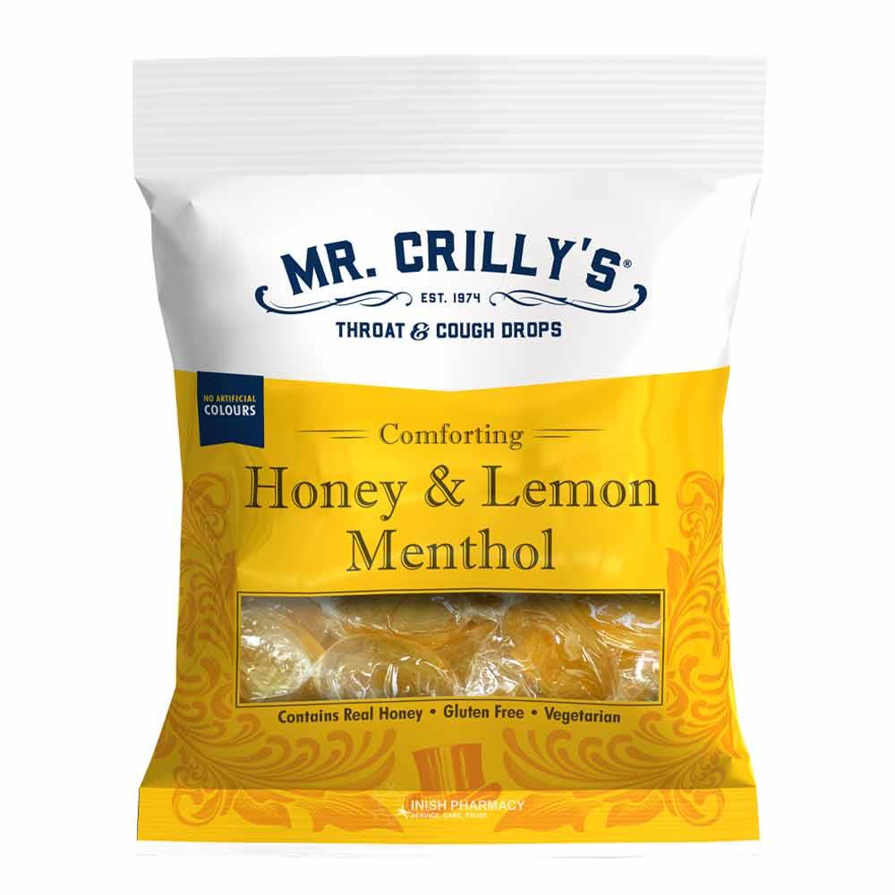 Mr Crilly's Throat & Cough Drops Honey & Lemon 90g