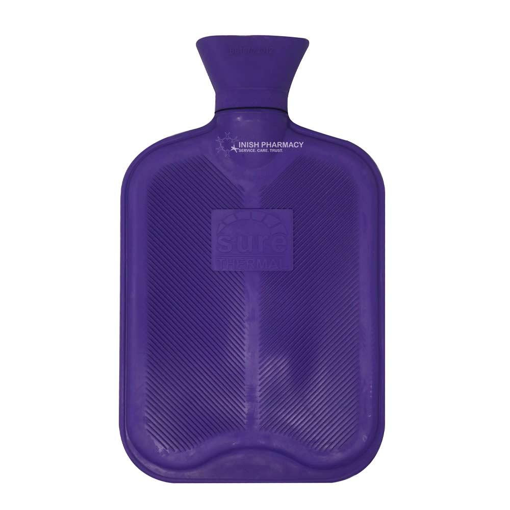 Sure Thermal Double Ribbed Hot Water Bottle