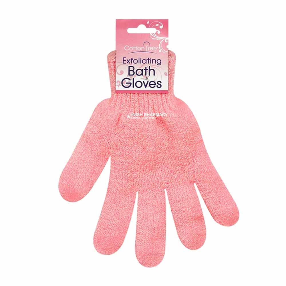 CottonTree Exfoliating Gloves Pink