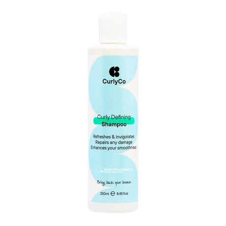 CurlyCo Curly Defining Shampoo 250ml – gently cleanses and nourishes all hair types