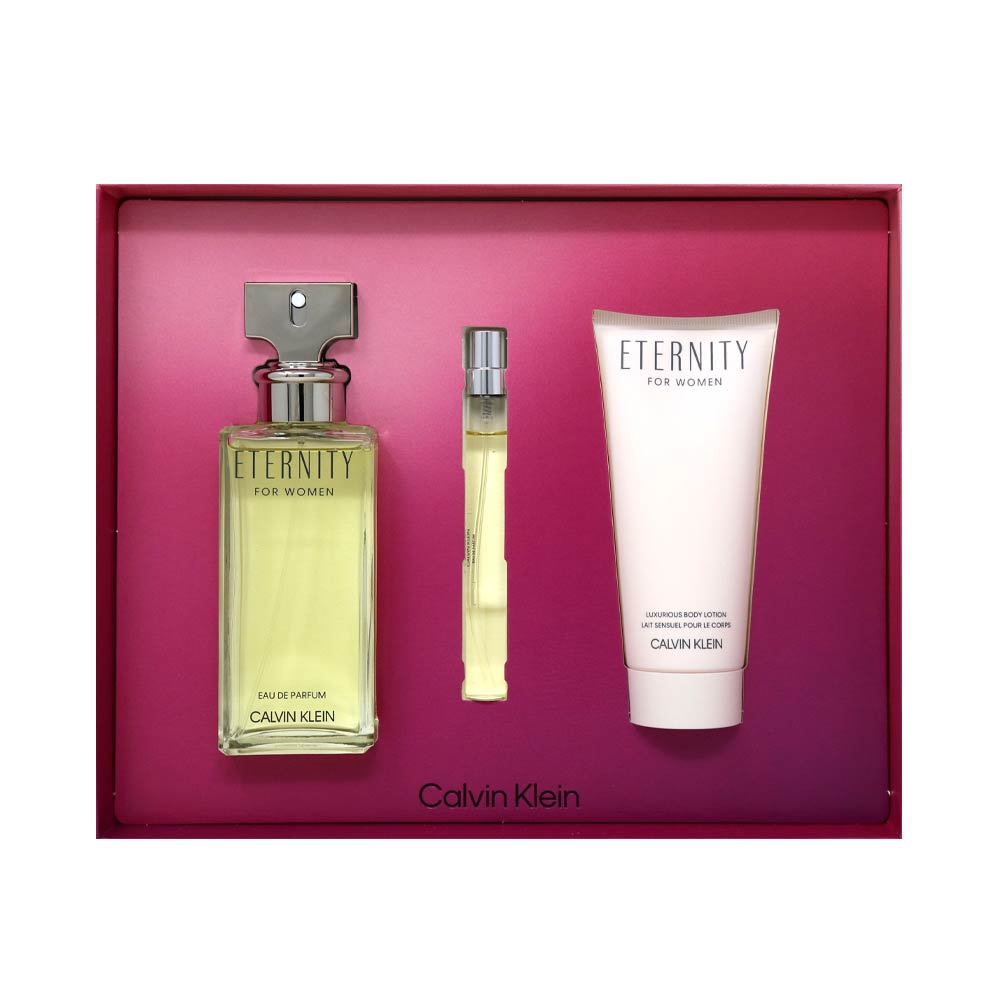 Calvin Klein Eternity 100ml 3 Piece Giftset