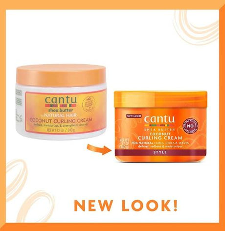 Cantu Shea Butter Coconut Curling Cream 340g