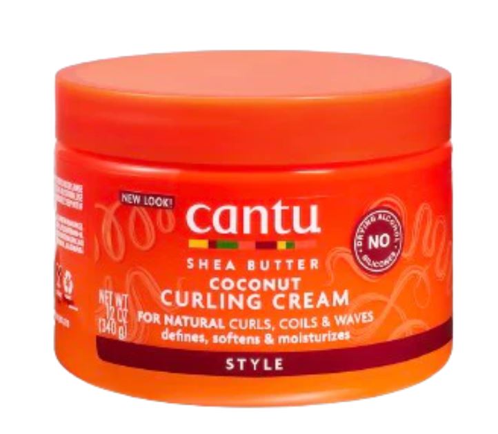 Cantu Shea Butter Coconut Curling Cream 340g – defines and moisturises curly hair