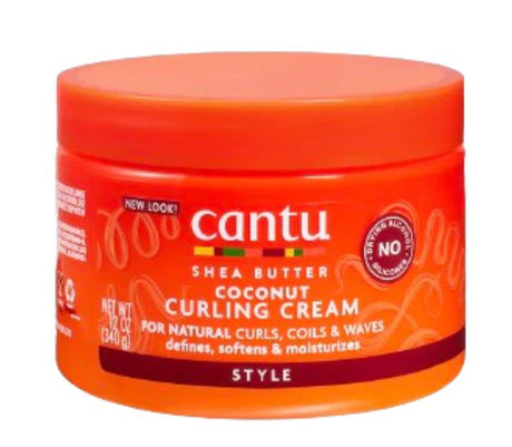 Cantu Shea Butter Coconut Curling Cream 340g – defines and moisturises curly hair