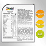 Centrum Advance Multivitamins