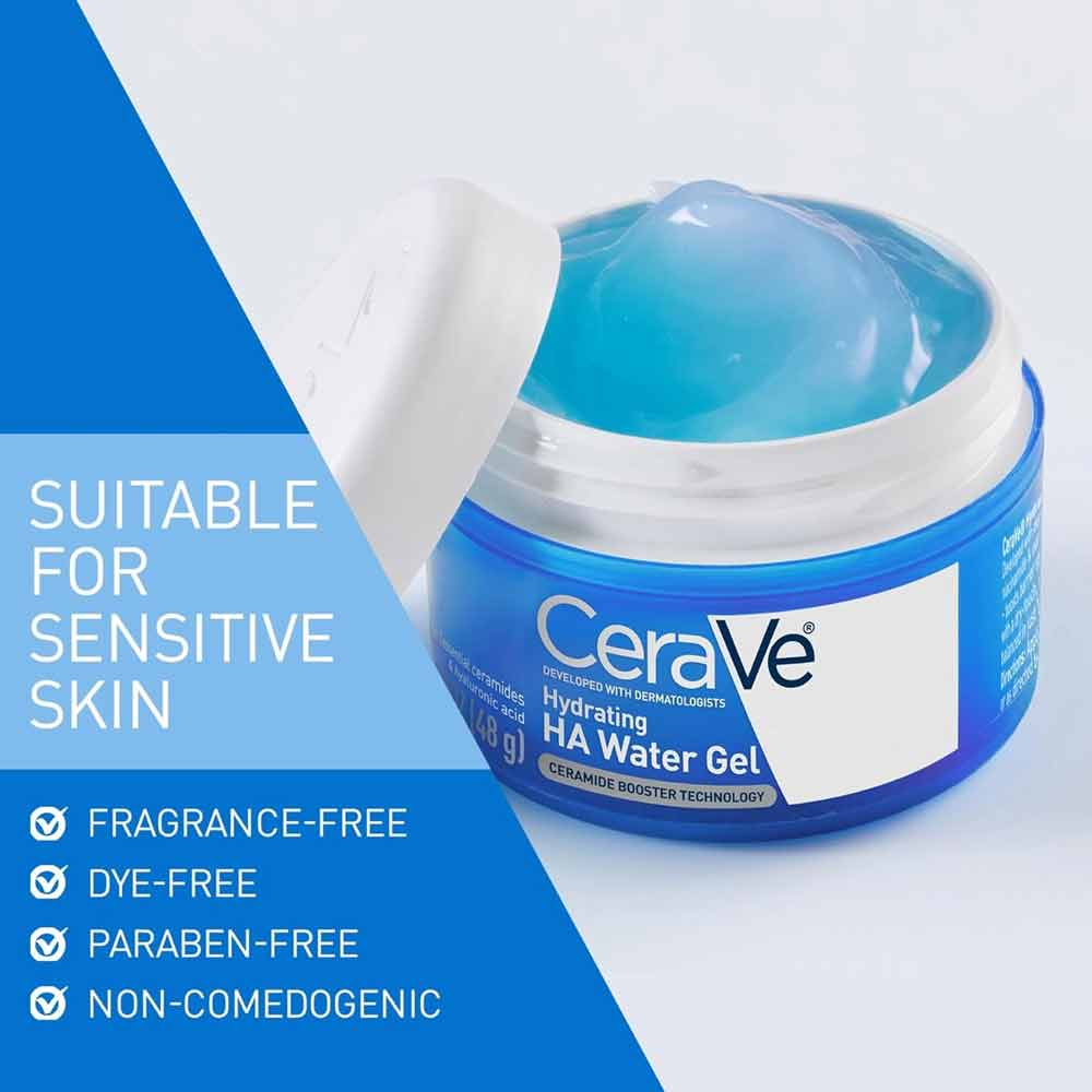 CeraVe Hydrating Hyaluronic Acid Water Gel 48g