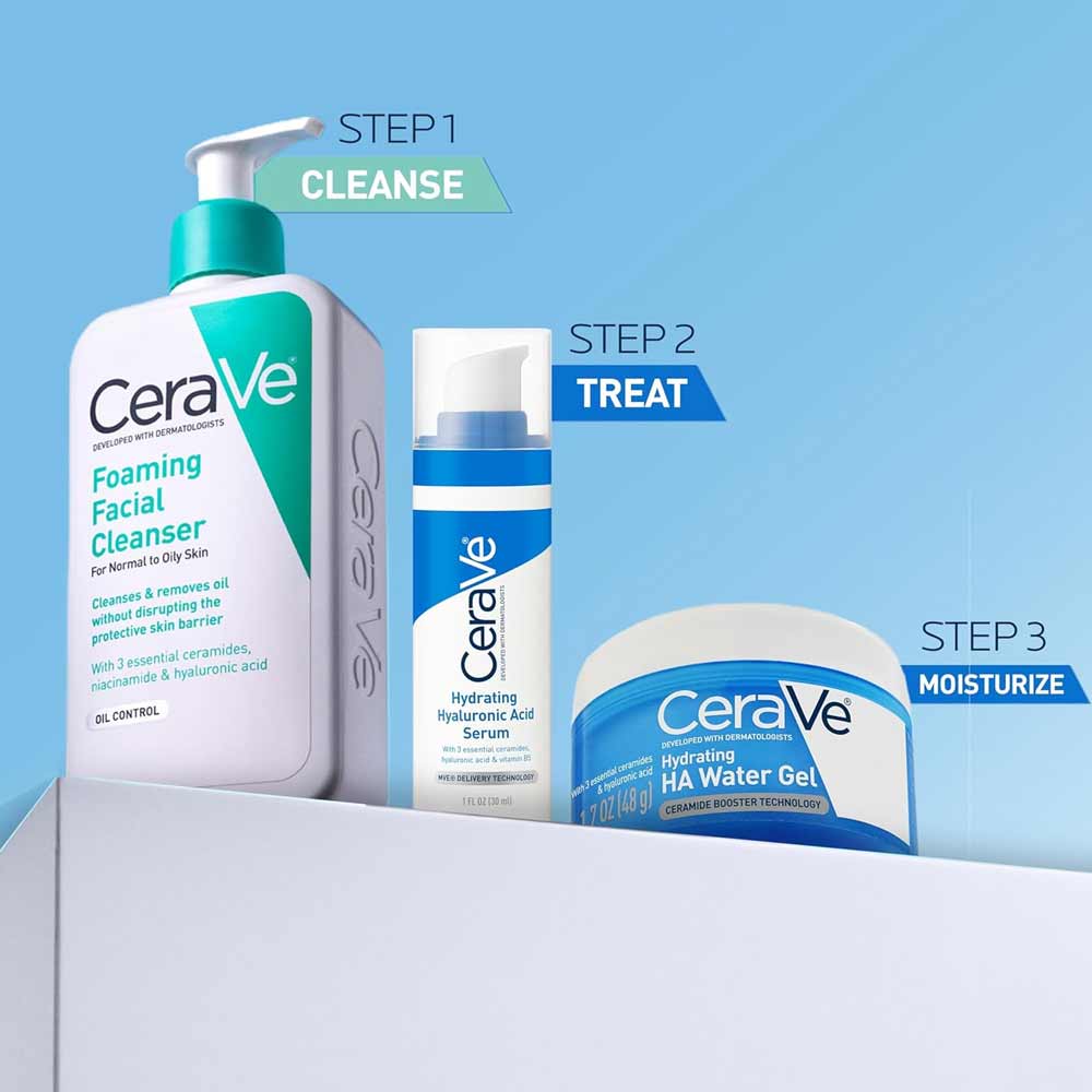 CeraVe Hydrating Hyaluronic Acid Water Gel 48g