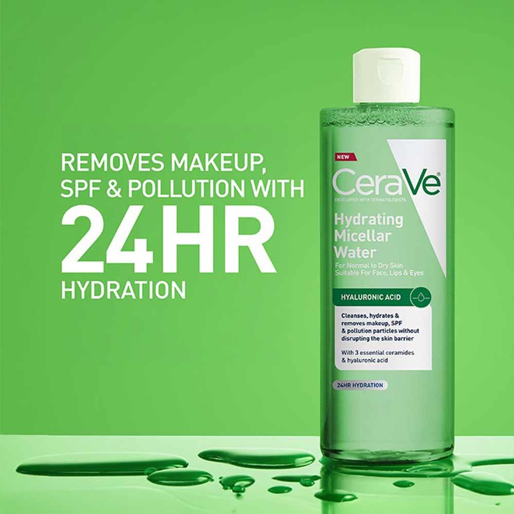 CeraVe Hydrating Micellar Water Cleanser 400ml