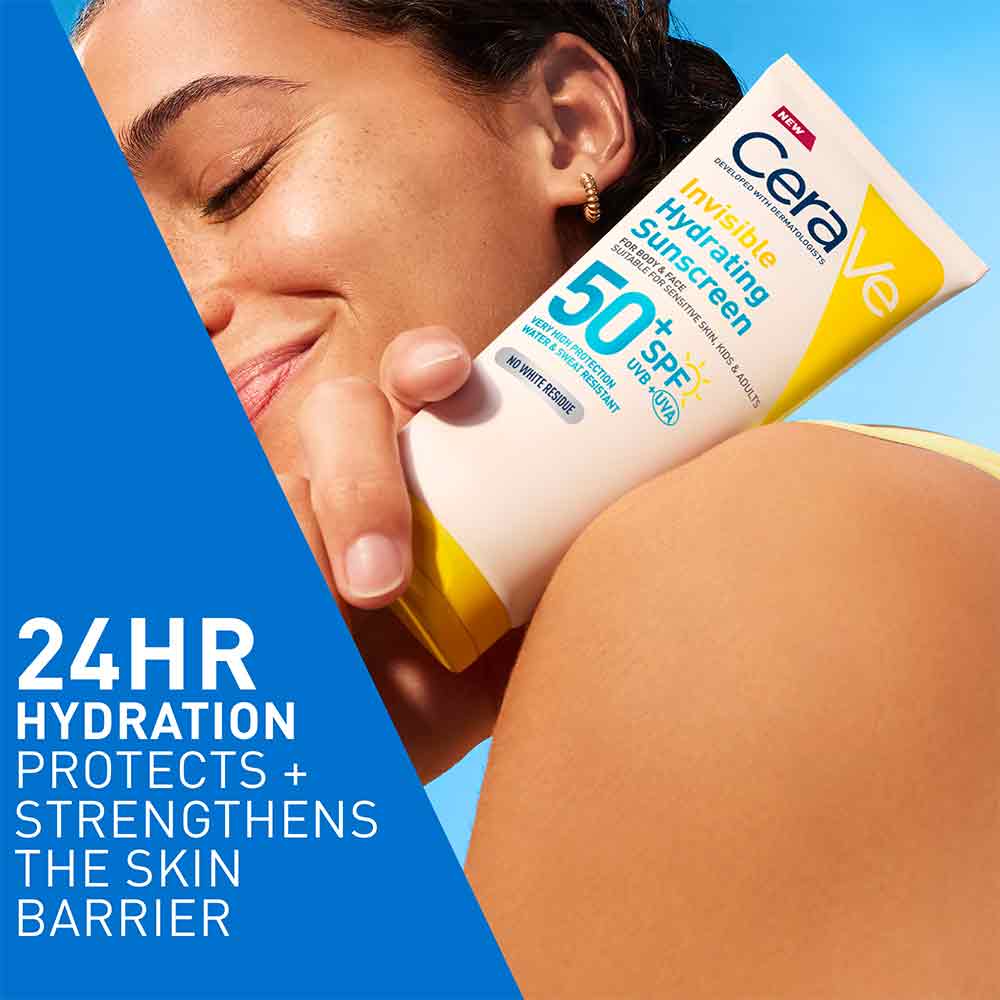 CeraVe Invisible Hydrating Sunscreen SPF50 177ml