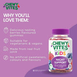 Chewy Vites Kids Night Support 60 Gummies