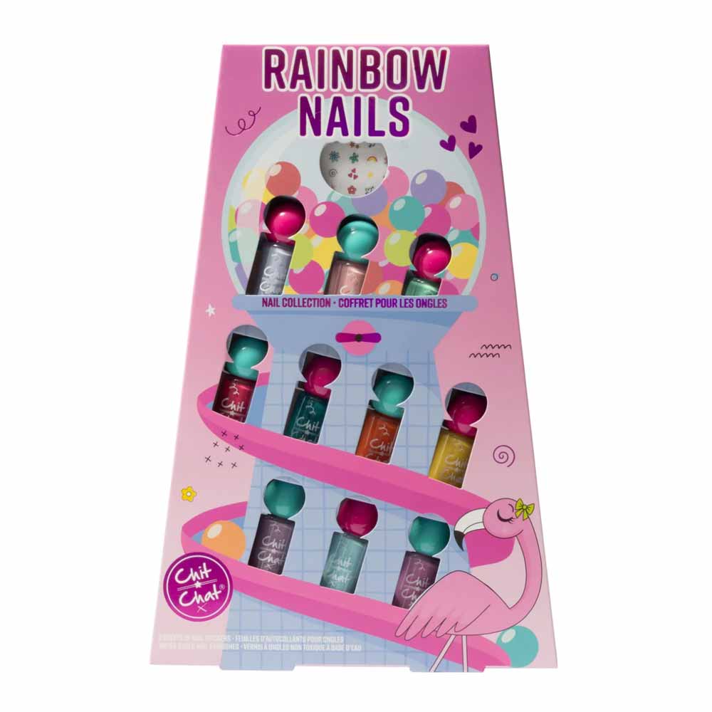 Chit Chat Rainbow Nails