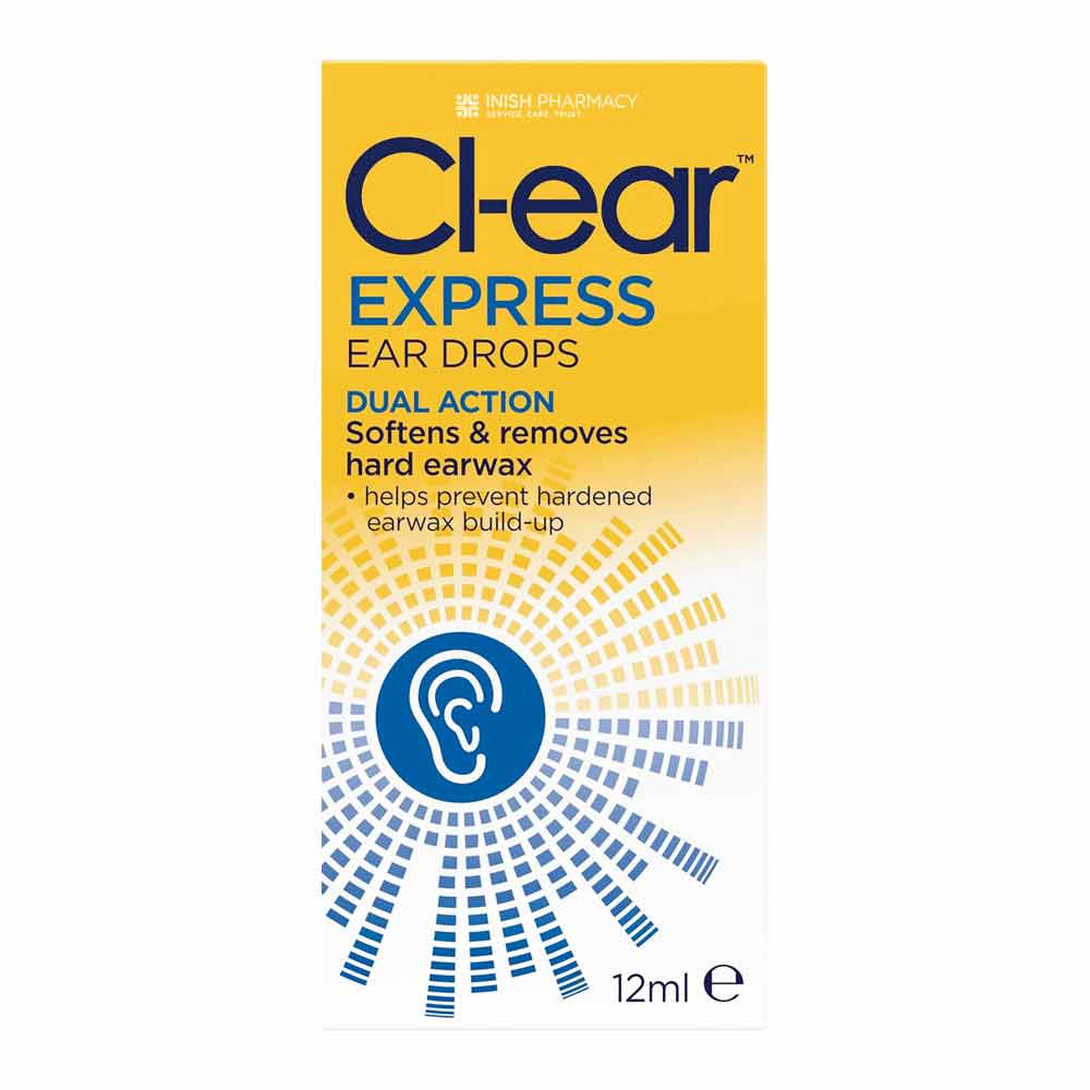 Cl-ear Express Ear Drops 12ml – gently clears and soothes ear discomfort