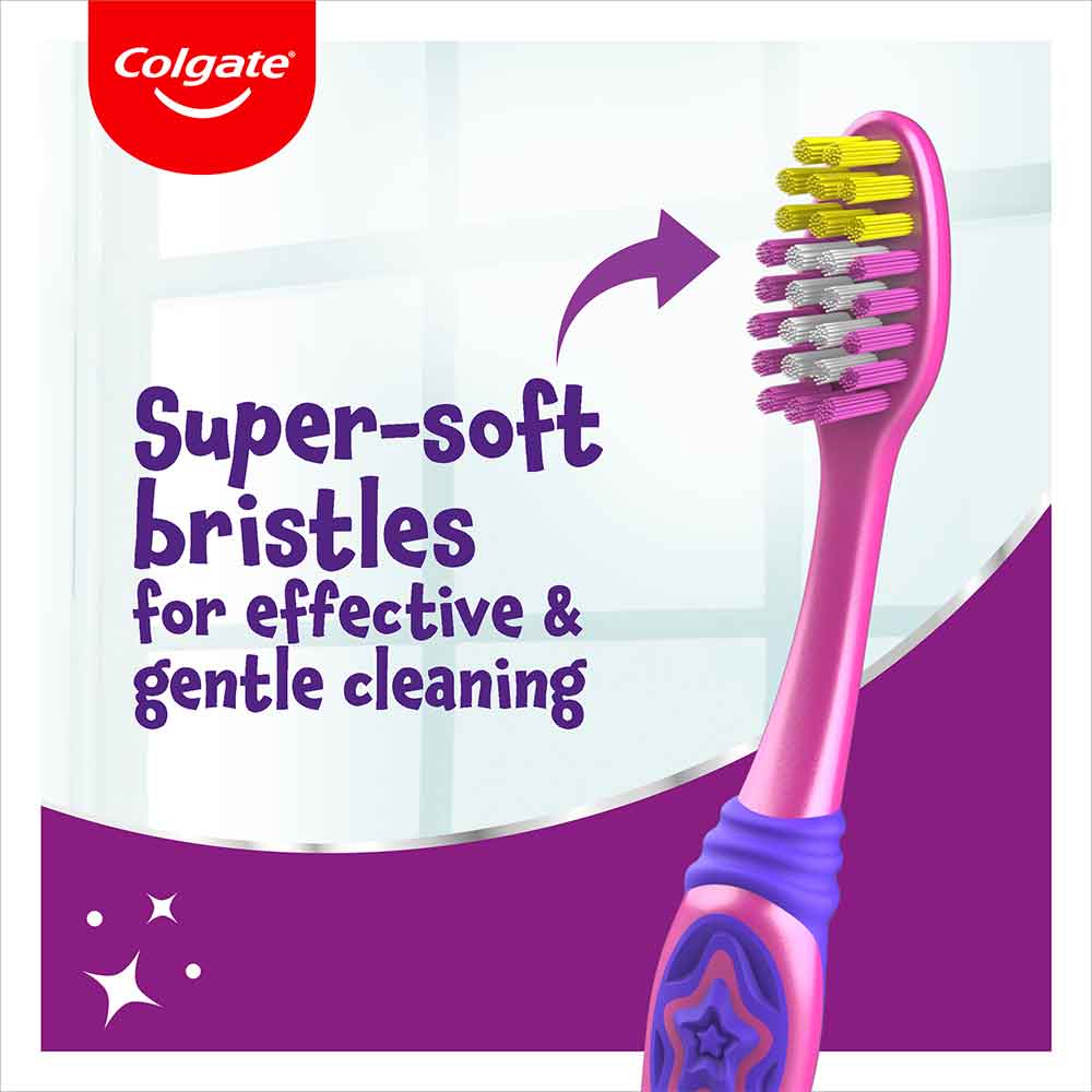 Colgate Kids Little Smiles Super Soft 3-5yrs Toothbrush Yellow