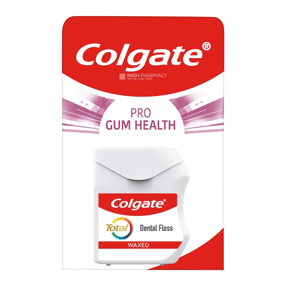 Colgate Total Pro Gum Health Dental Floss – cleans between teeth for healthy gums