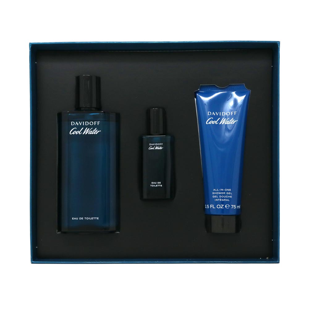 Cool Water 125ml 3 Piece Giftset