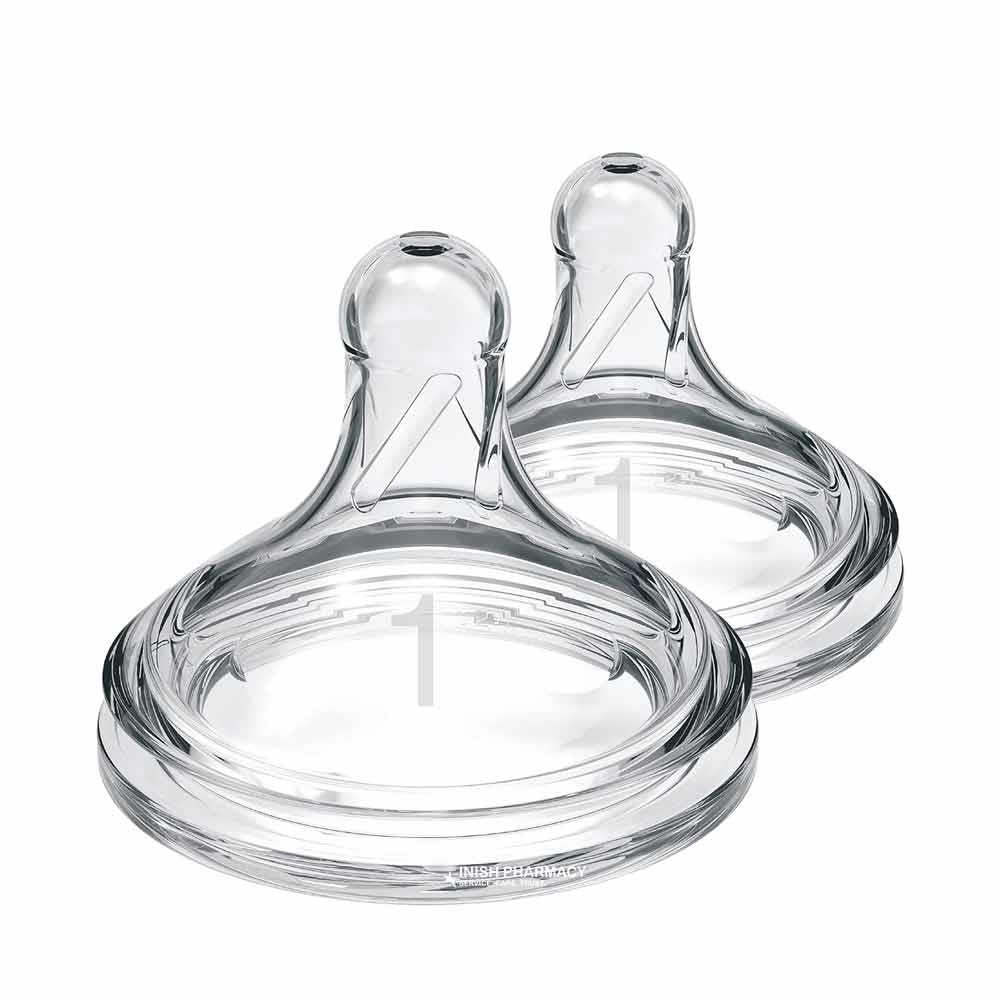 Dr Browns Options + Level 1 Teats Twin Pack